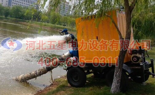 应急排水移动式泵车